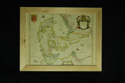 Framed printed  Maps