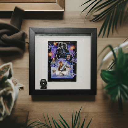 Star Wars boxed frames.